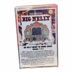 Big Nelly Merry Go Round Music cassette tape, Volume 1 & 2 Sealed Vintage 1978